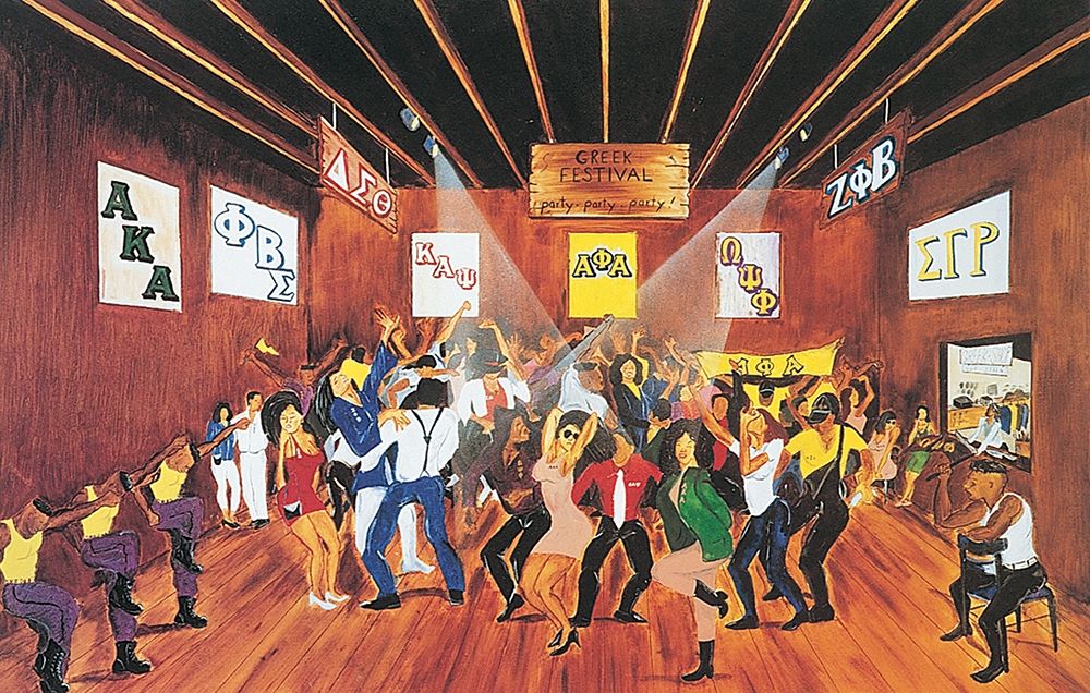 Wall Art Painting id:335661, Name: Frat Party, Artist: Unknown