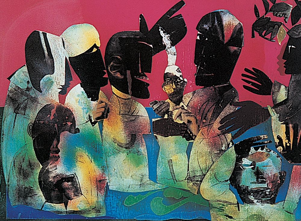 Art Print: Black Picasso