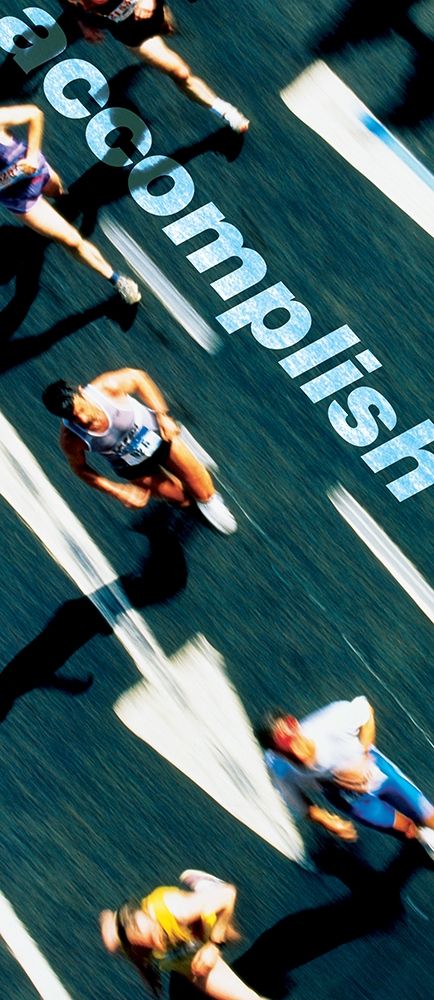 Wall Art Painting id:242284, Name: Accomplish - Runners, Artist: Frontline