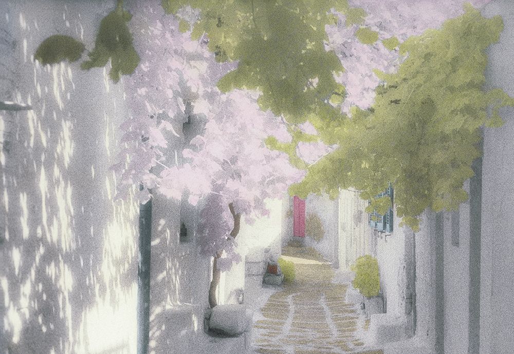 Art Print: White Alley