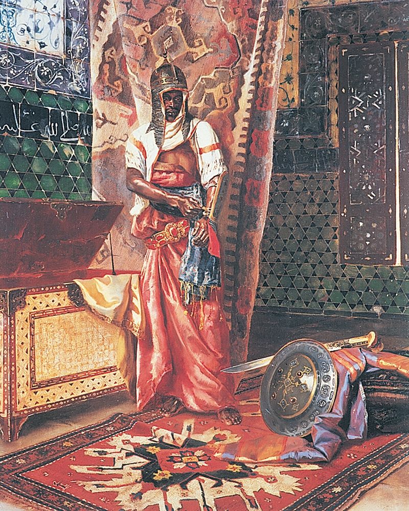 Wall Art Painting id:335690, Name: Warrior I, Artist: Unknown