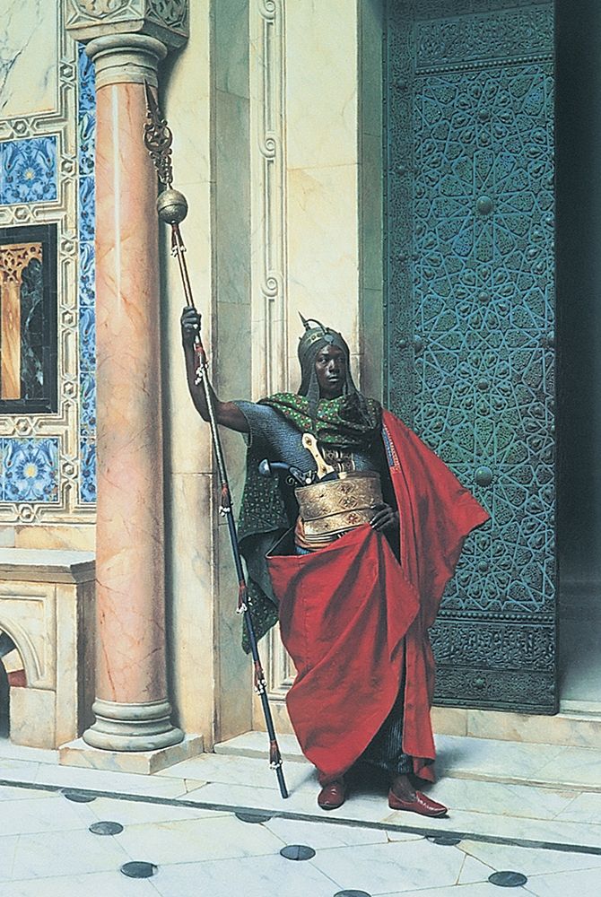 Wall Art Painting id:335693, Name: Guard, Artist: Unknown