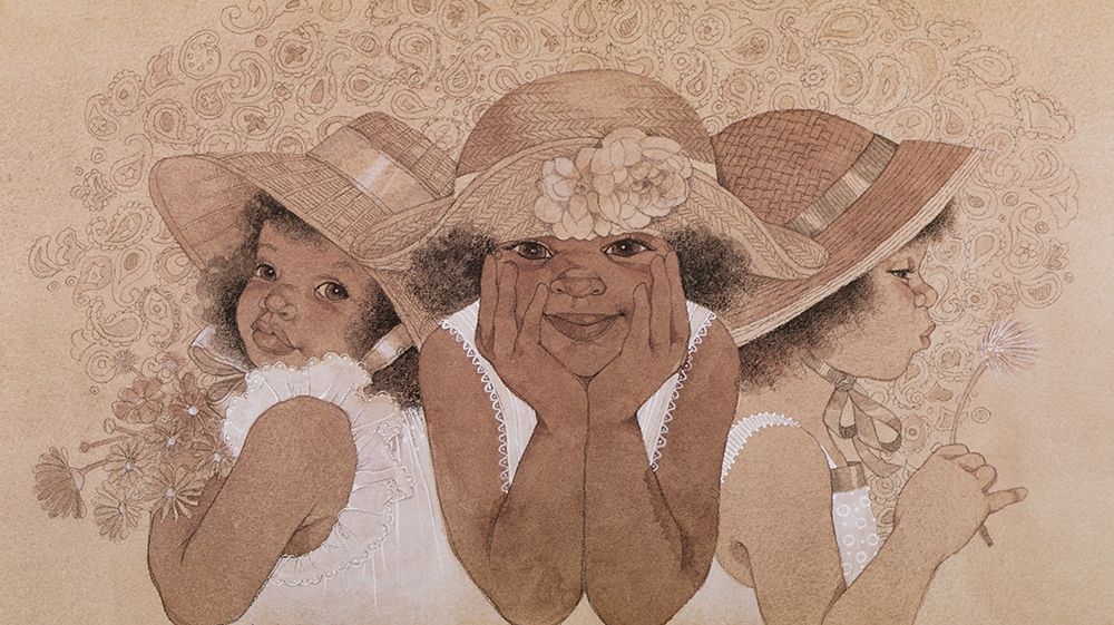 Wall Art Painting id:335708, Name: Three Sisters, Artist: Unknown