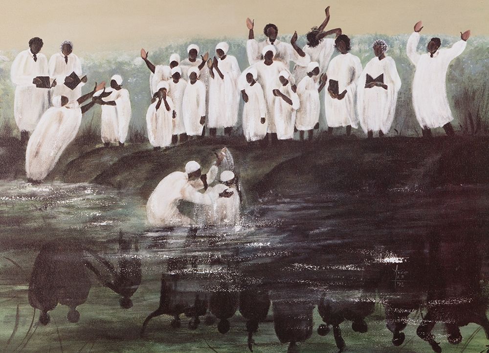 Art Print: Black Baptism