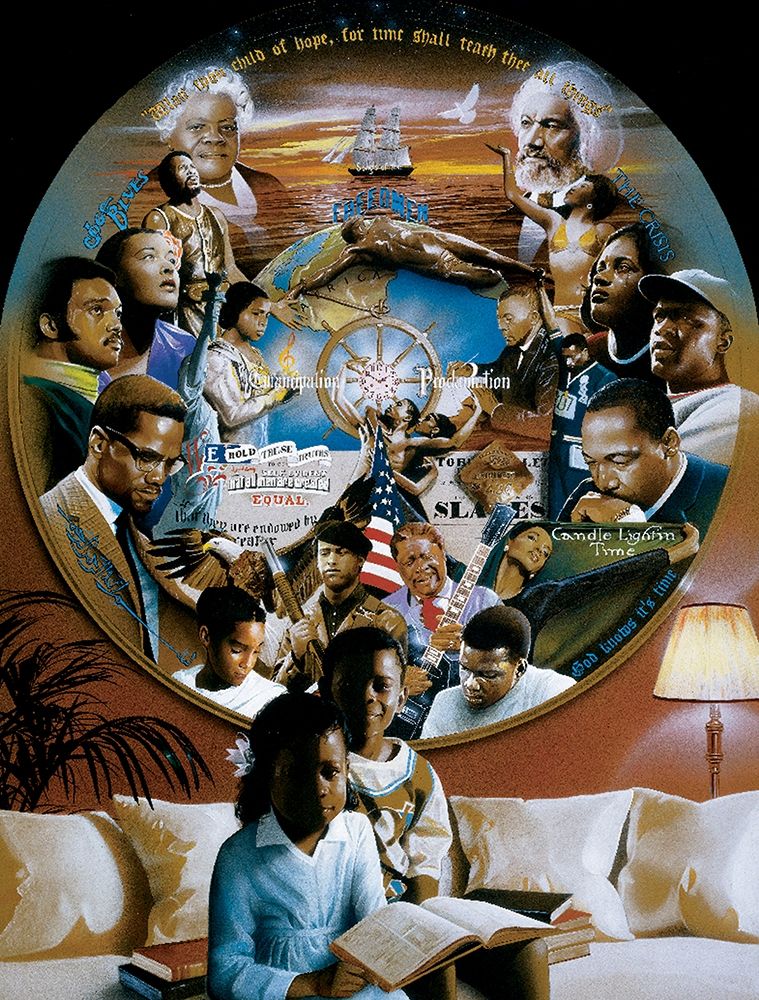 Wall Art Painting id:324463, Name: Black History Lesson, Artist: Unknown