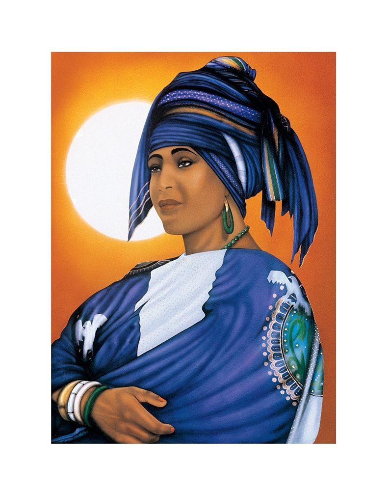 Wall Art Painting id:324849, Name: African Queen, Artist: Unknown