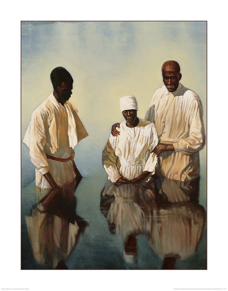 Art Print: Black Baptism