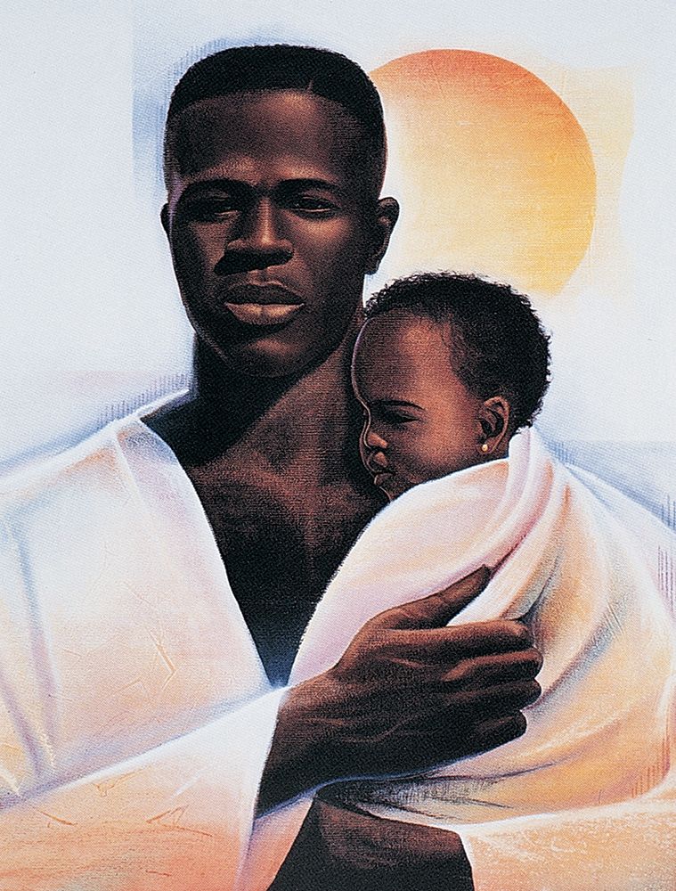 Wall Art Painting id:335772, Name: Father and Child, Artist: Unknown