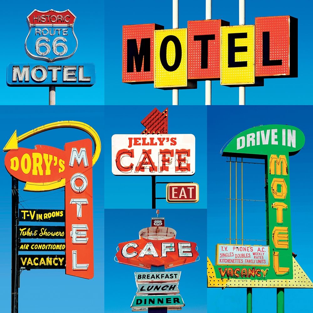 Wall Art Painting id:242657, Name: Motel I, Artist: BRAUN Studio