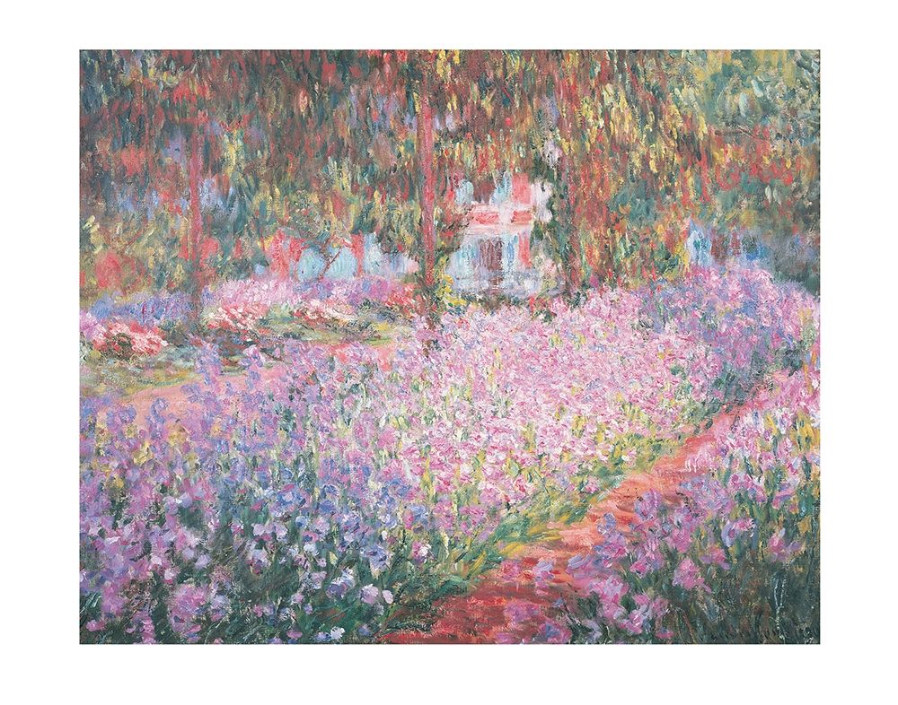 Art Print: Le jardin de Monet a Giverny