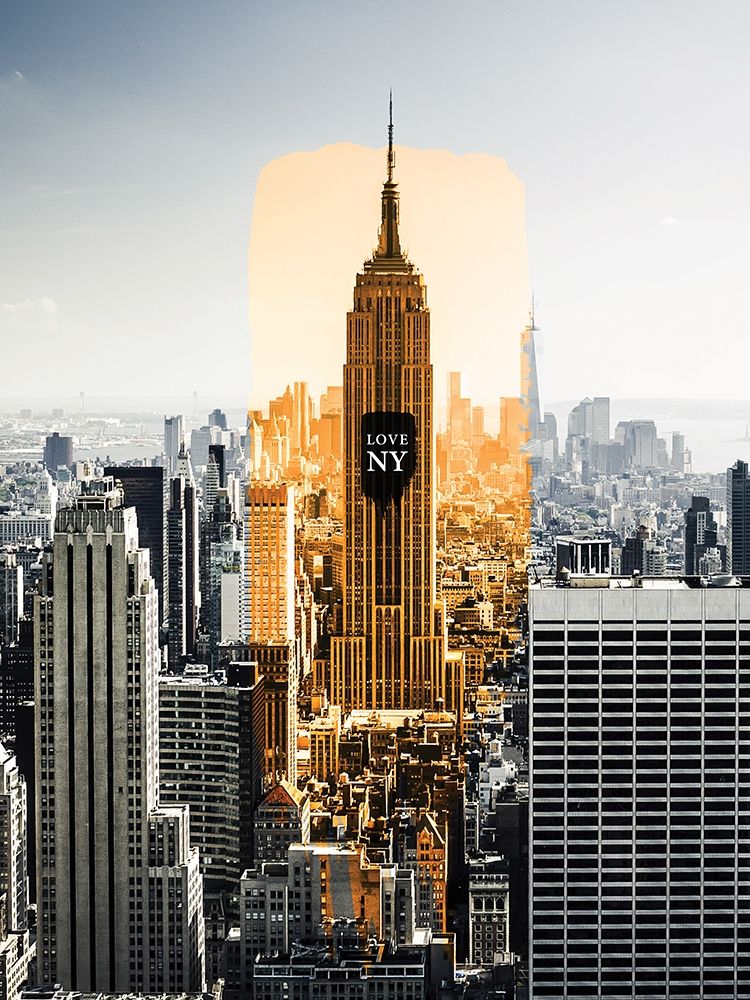 Wall art: NY trace, by BRAUN Studio