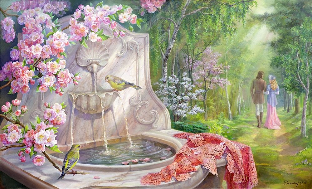 Wall Art Painting id:255887, Name: Promenade, Artist: Dandorf, Olga