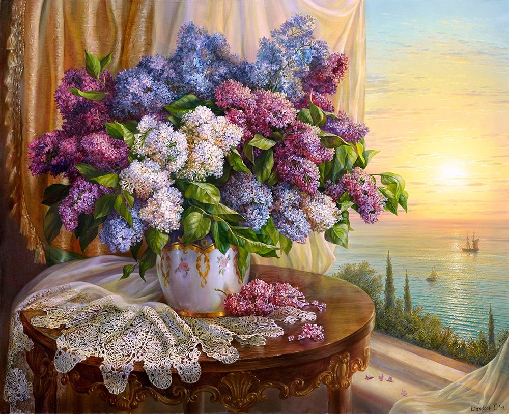 Wall Art Painting id:255872, Name: Bouquet 2, Artist: Dandorf, Olga