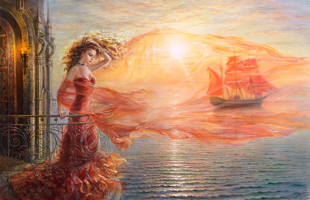 Wall Art Painting id:255874, Name: Dream, Artist: Dandorf, Olga