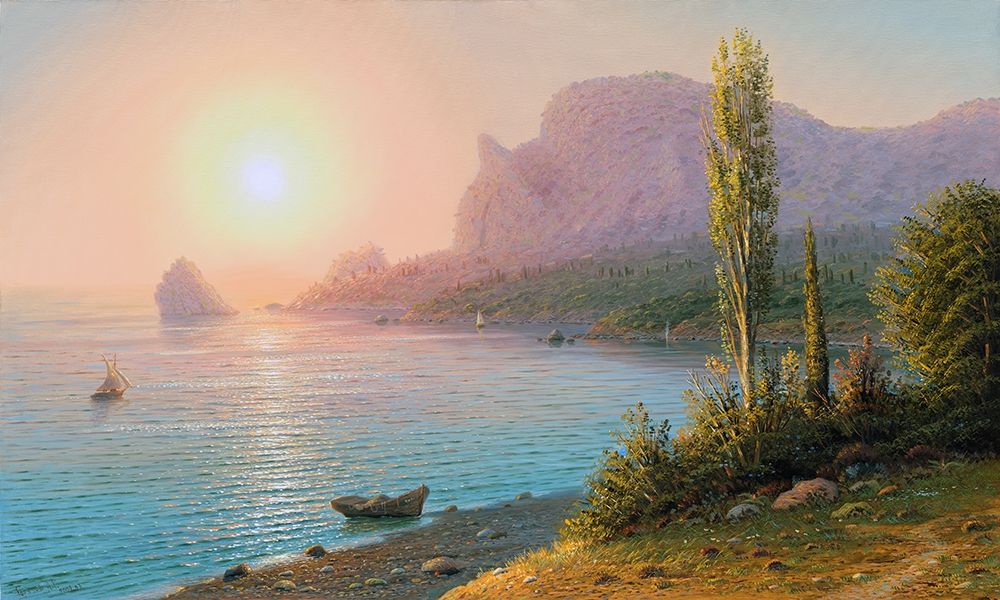 Art Print: Quiet evening