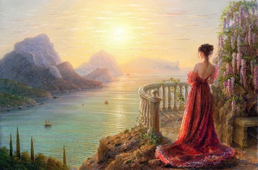 Art Print: In the morning dawn