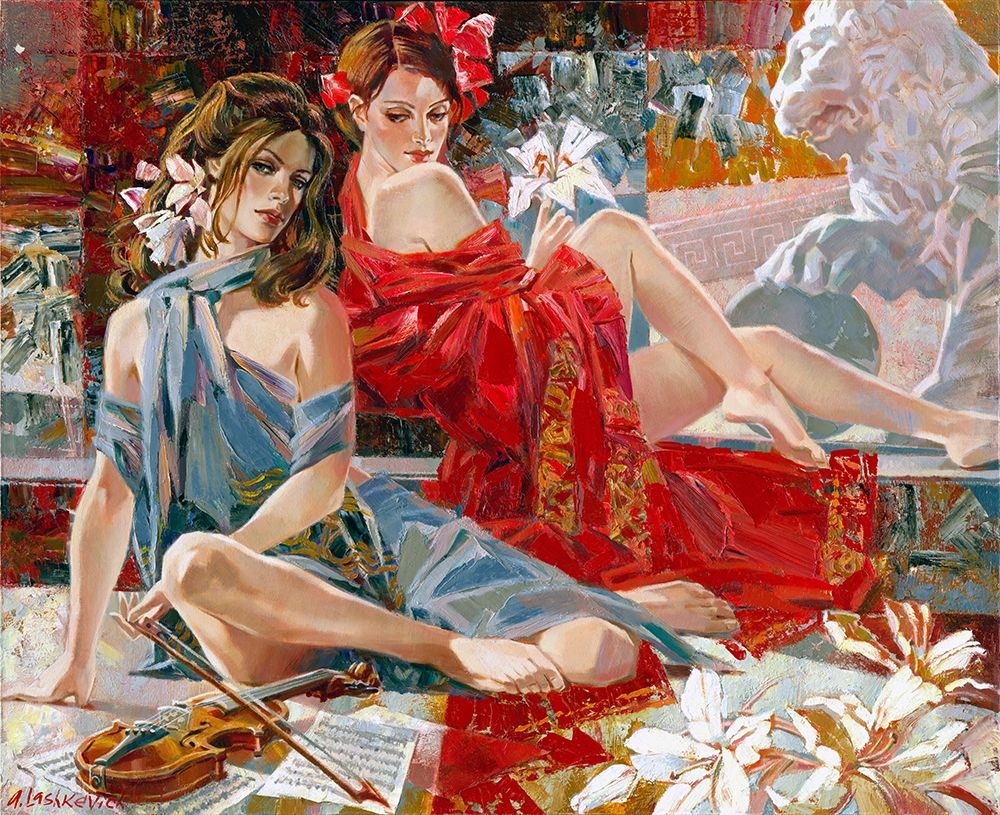 Wall art: Music lessons, by Lashkevich, Alexey