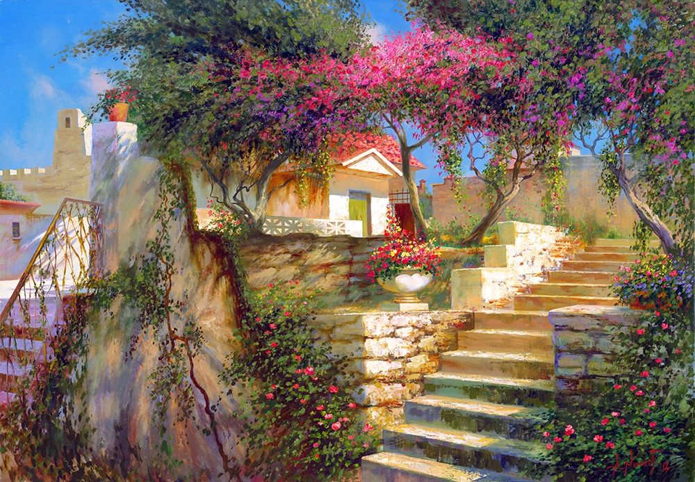 Art Print: South yard