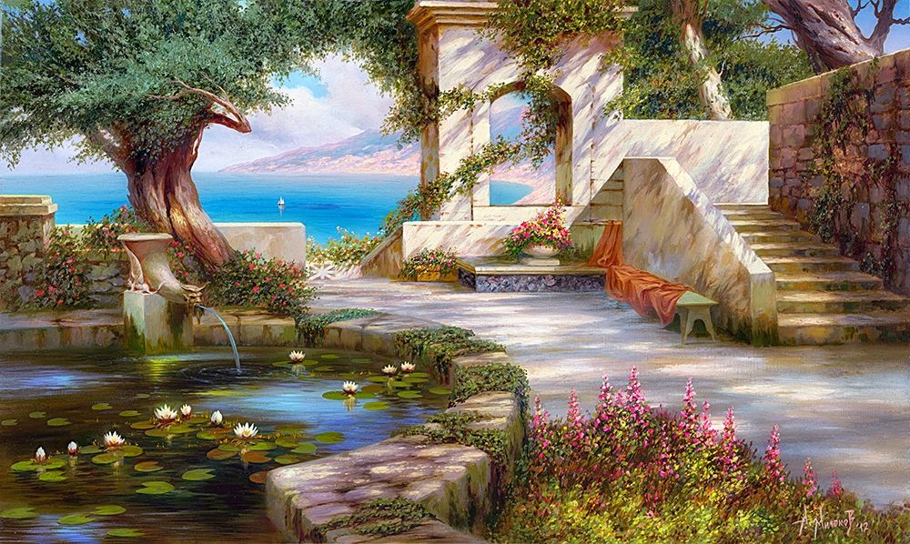 Art Print: Southern landscape