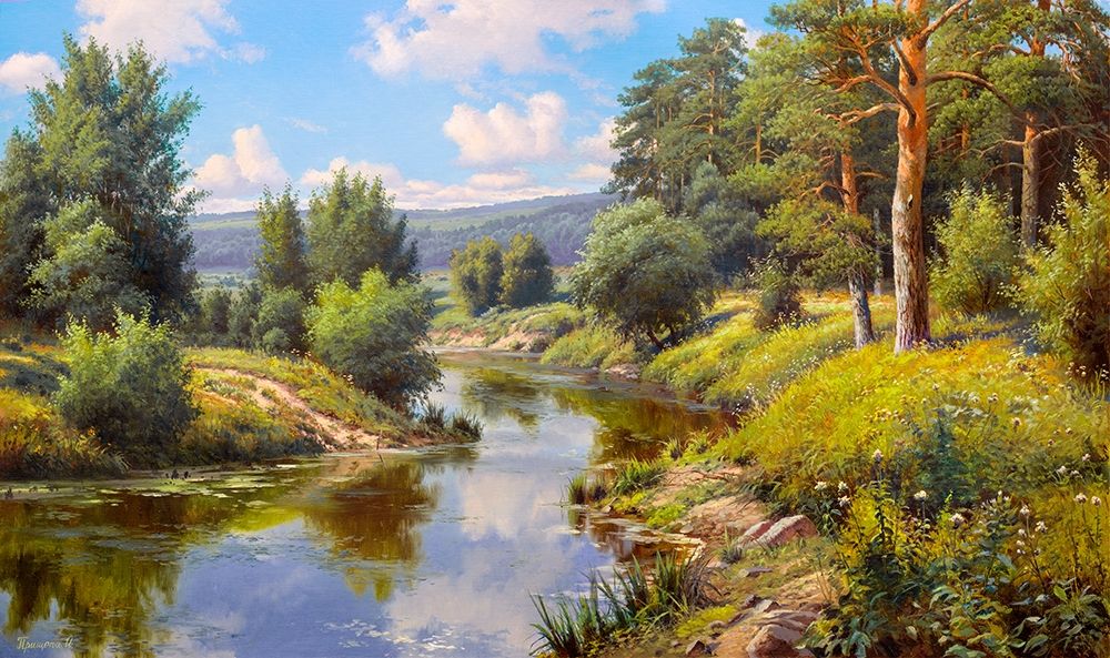 Wall art: Hot afternoon, by Prishchepa, Igor