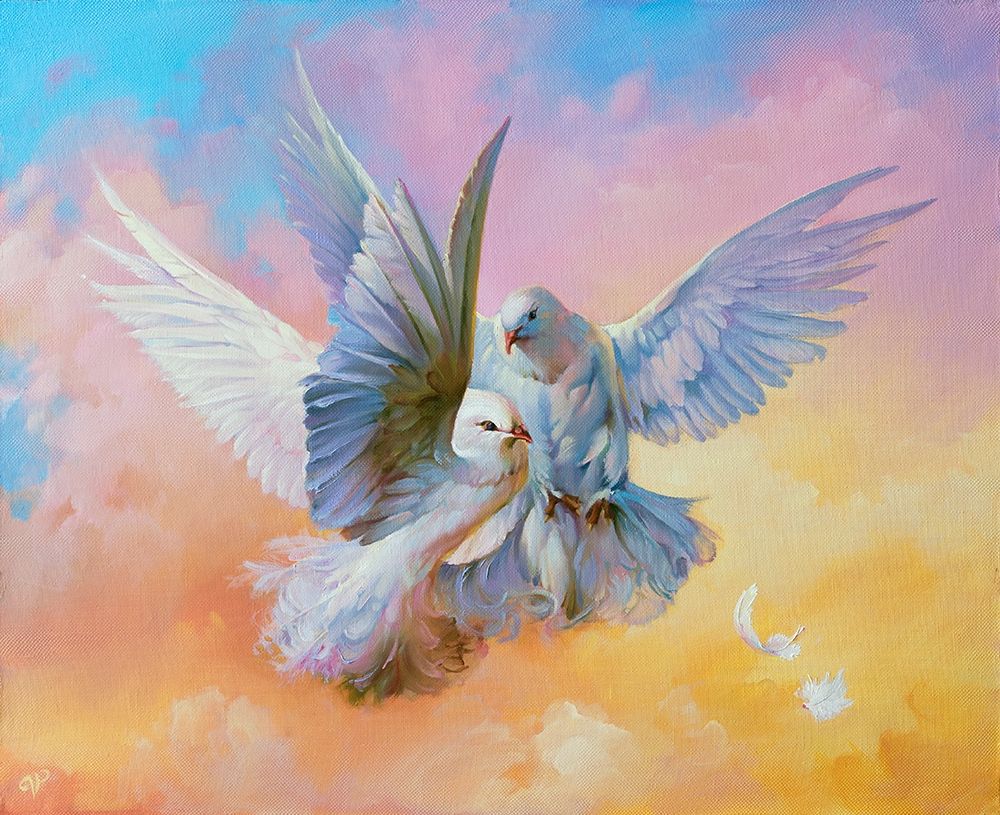 Art Print: Doves