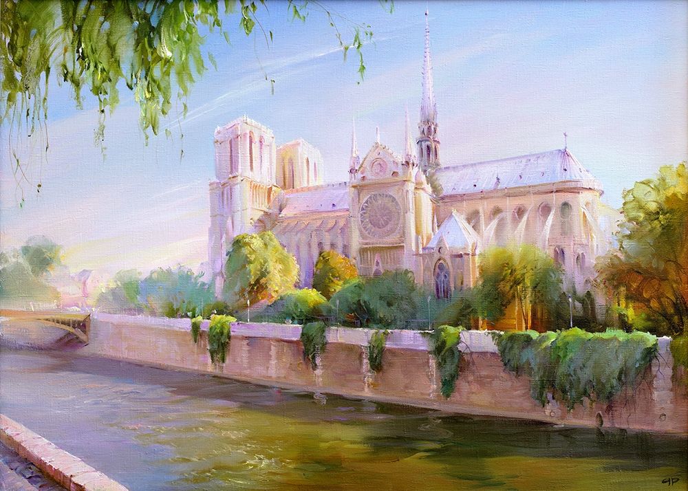 Art Print: Parisian morning