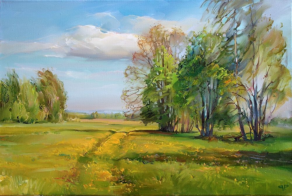 Wall Art Painting id:255797, Name: May wind, Artist: Romanov, Roman