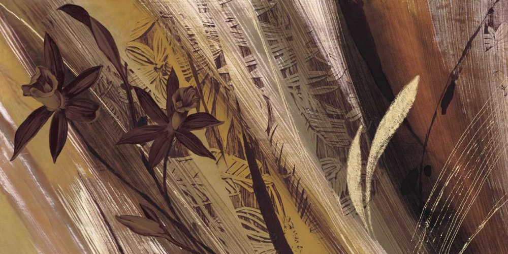 Wall Art Painting id:315424, Name: Bouquet dor II, Artist: Brochard, Anne