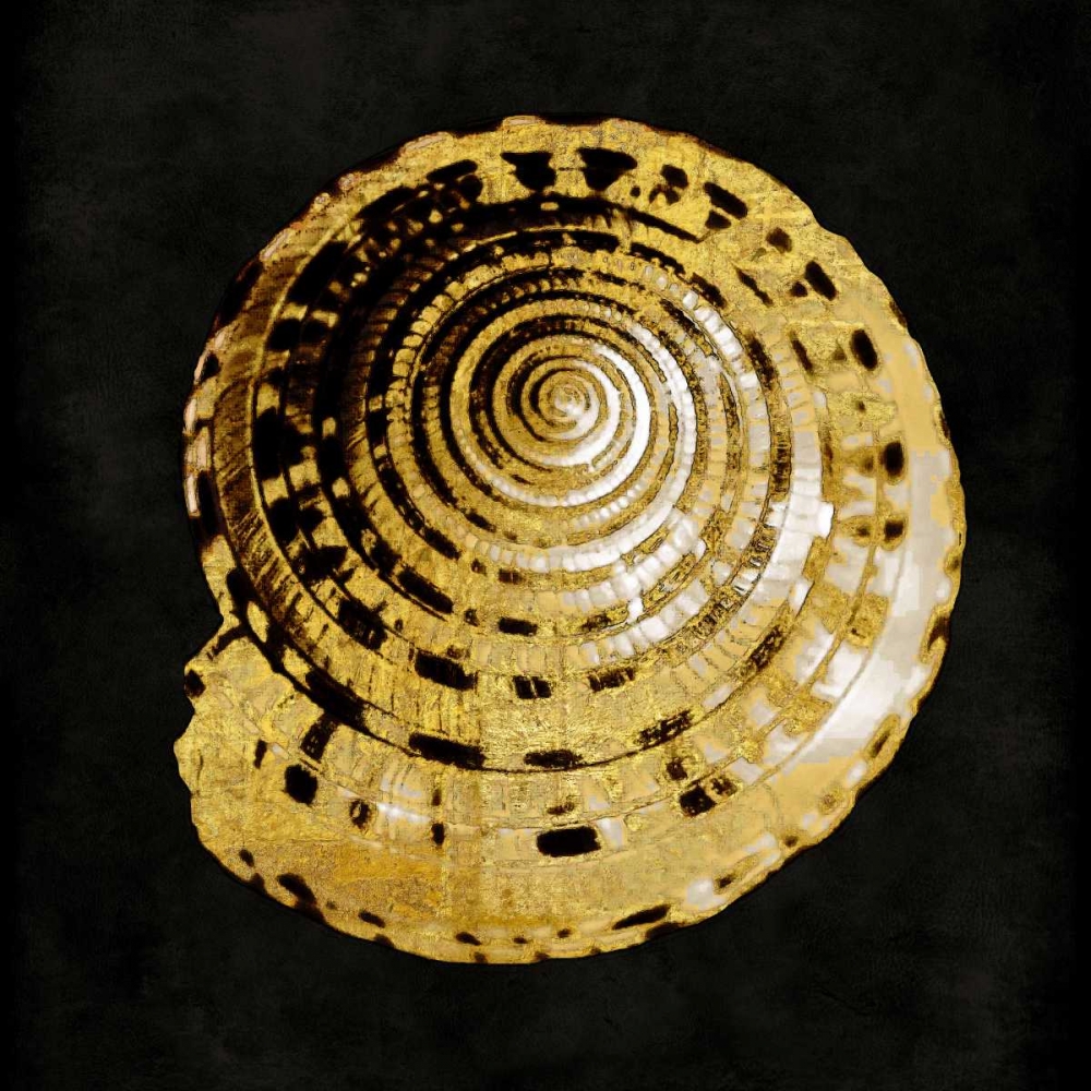 Art Print: Golden Ocean Gems IV