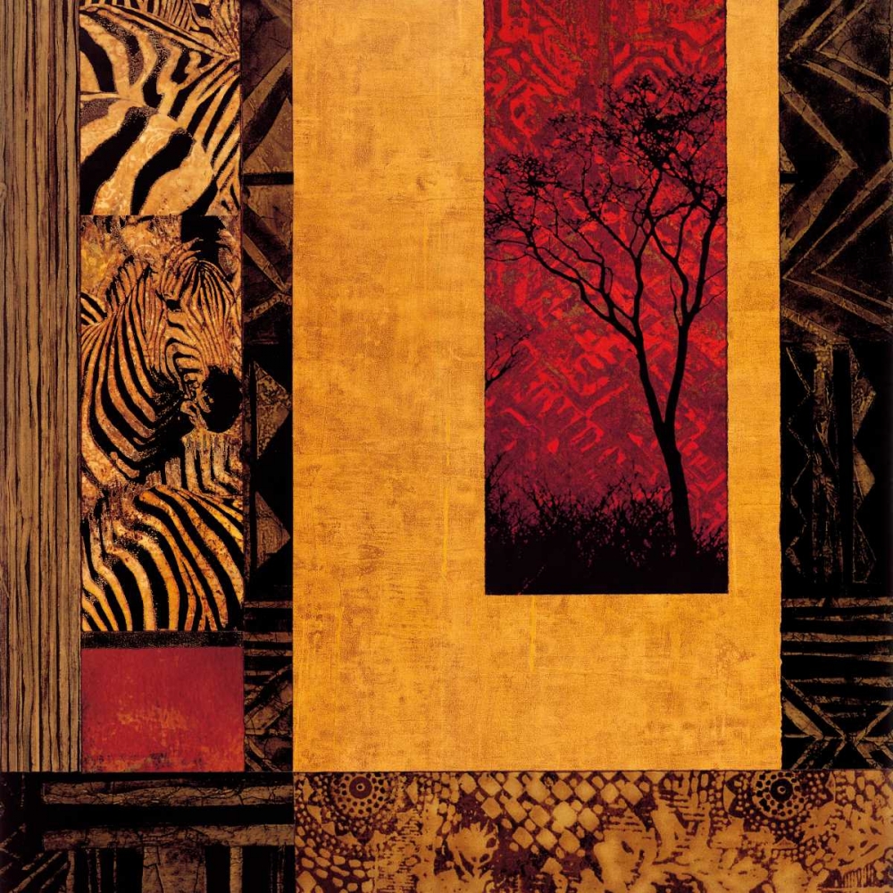 Wall Art Painting id:315660, Name: African Studies II, Artist: Donovan, Chris