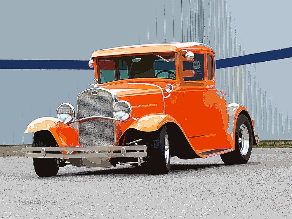 Wall Art Painting id:320568, Name: 1930 Ford Hot Rod 2, Artist: Branson, Clive