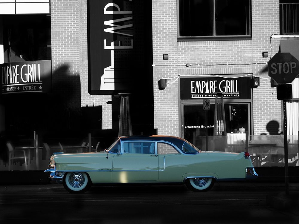 Wall Art Painting id:320572, Name: 1955 Cadillac Coupe de Ville, Artist: Branson, Clive