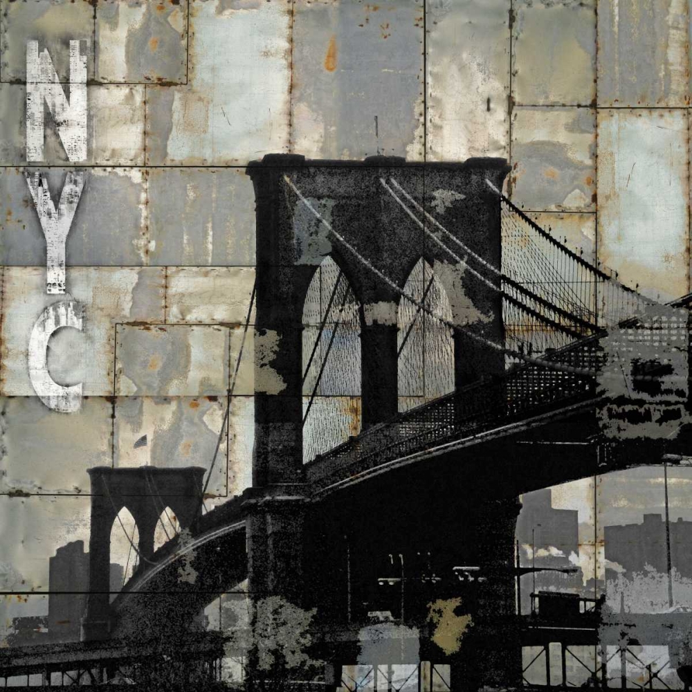 Art Print: NYC Industrial I