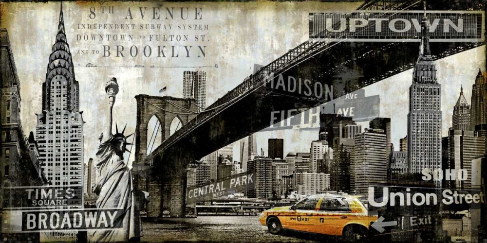 Art Print: NY Perspectives