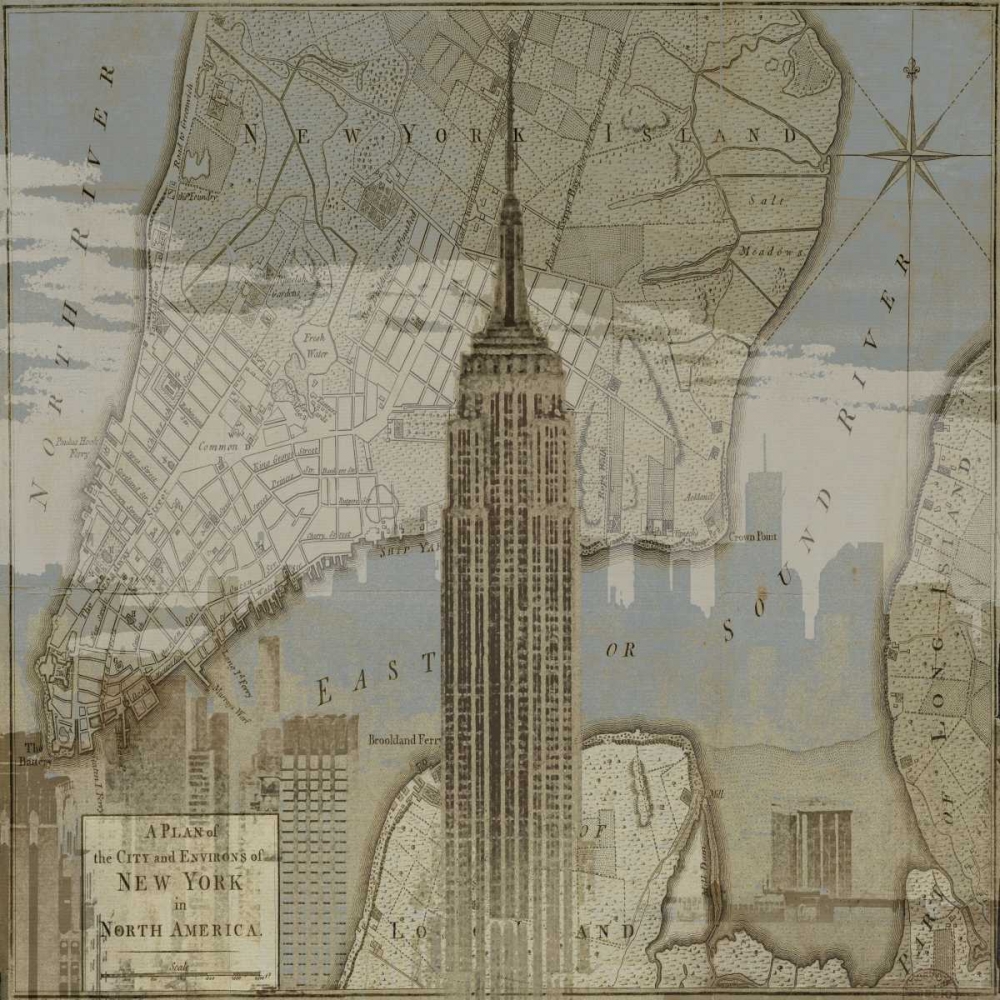 Art Print: Vintage NYC I