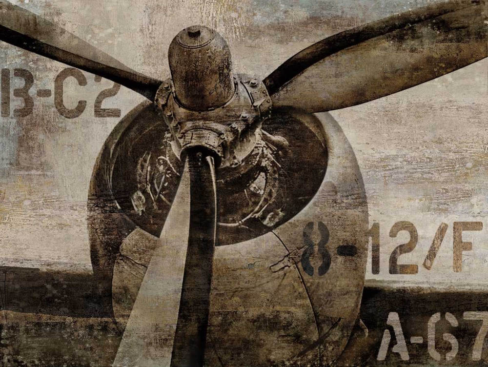 Art Print: Vintage Propeller