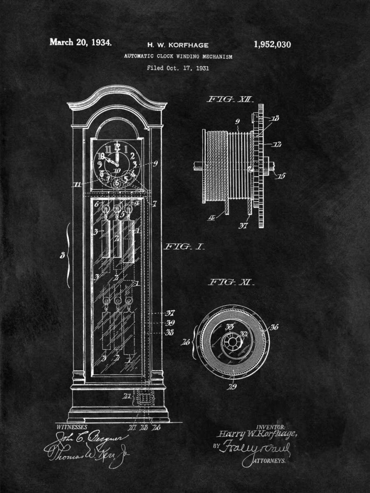 Wall Art Painting id:318160, Name: Automatic Clock Winding Mechan, Artist: Sproul, Dan