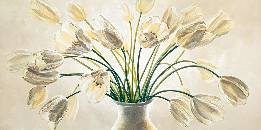 Wall Art Painting id:537562, Name: Bouquet di tulipani, Artist: Barberini, Eva