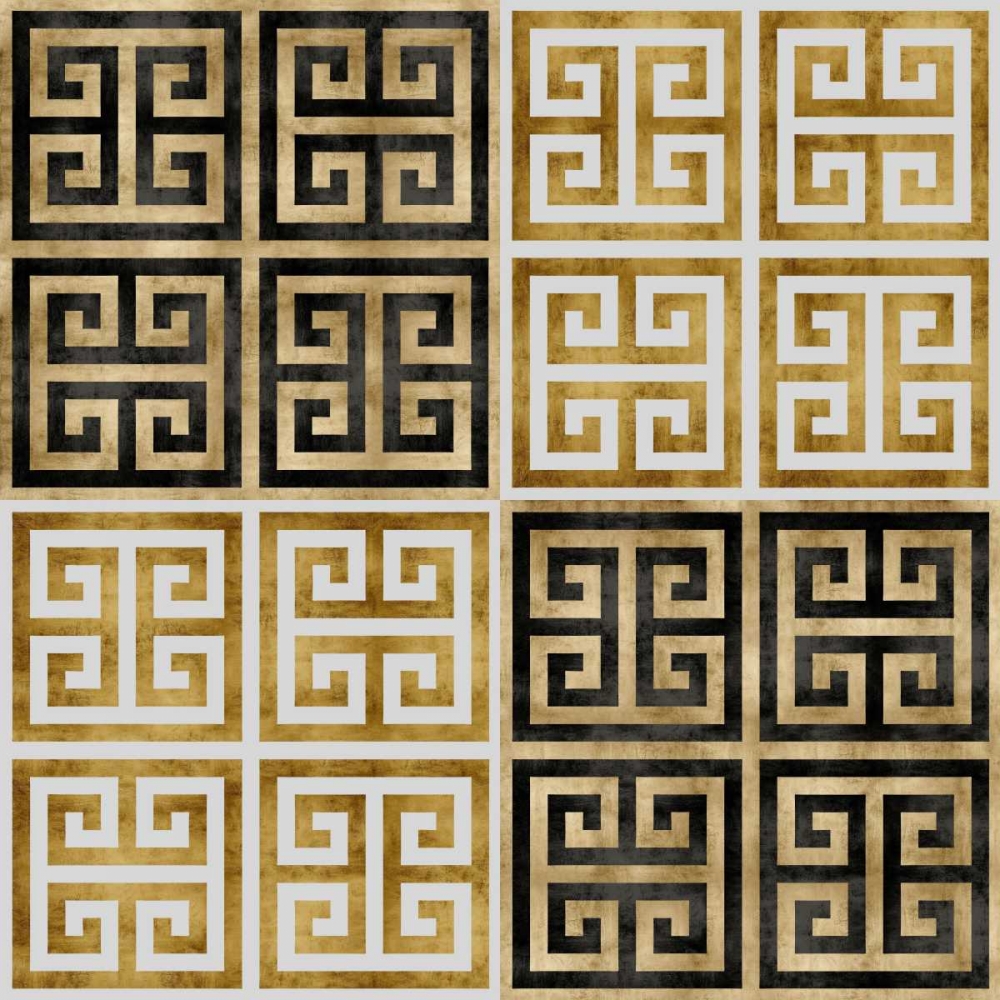 Art Print: Greek Key I