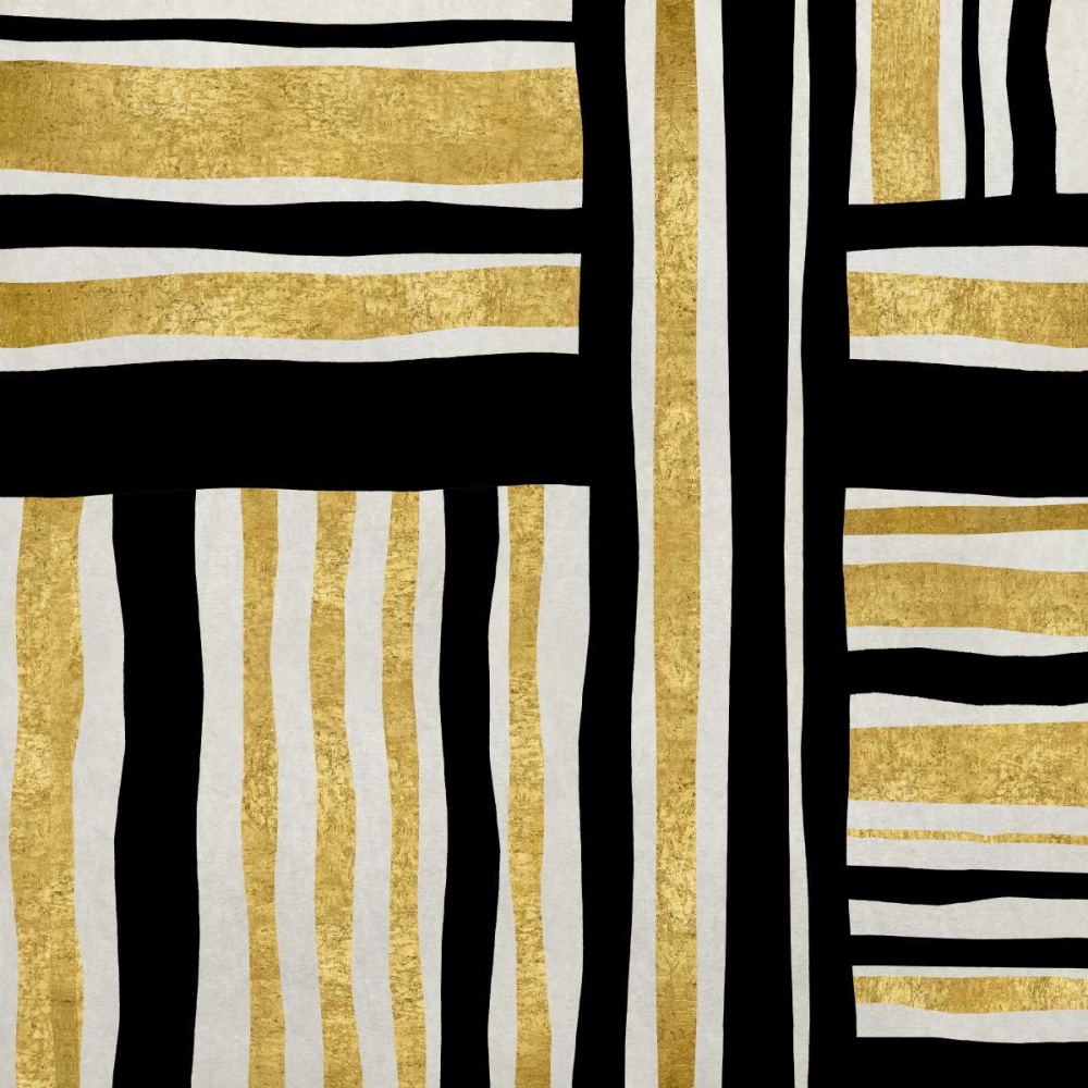 Art Print: Gilded Groove I