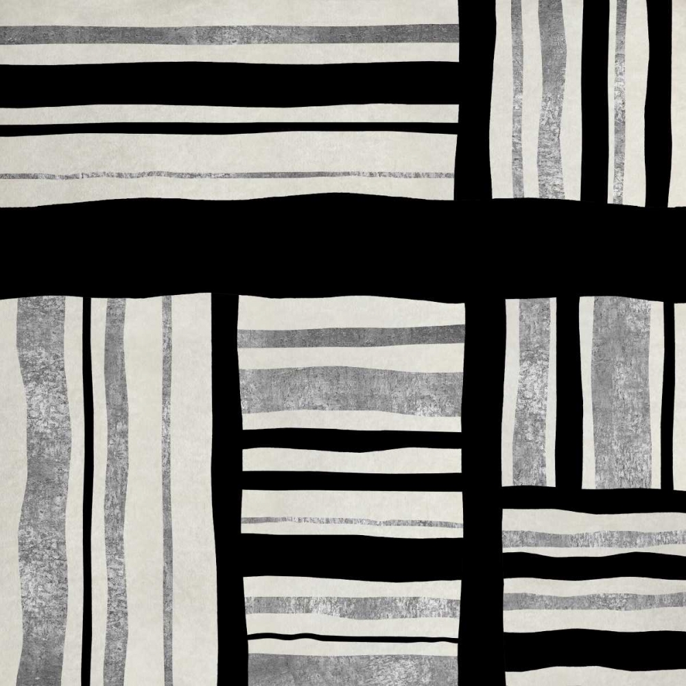 Art Print: Silver Groove I