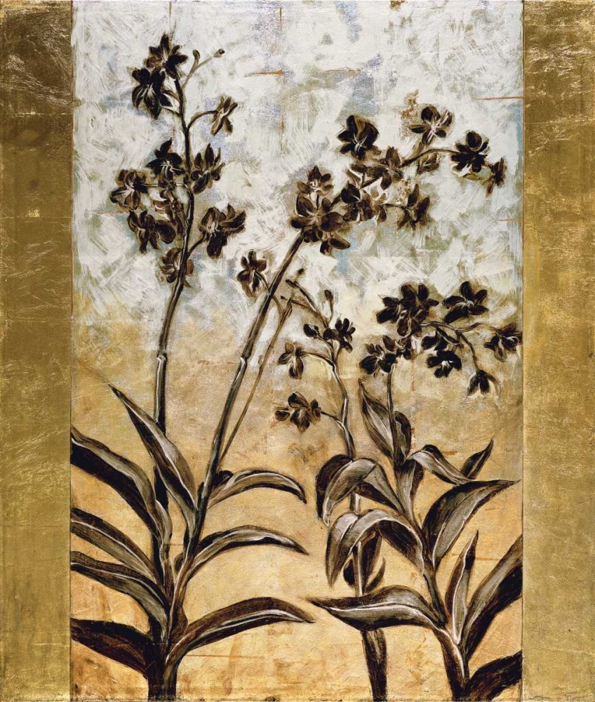 Wall Art Painting id:315955, Name: Orchid Silhouette, Artist: Lange, Erin
