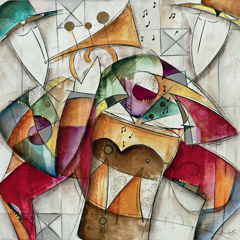 Wall Art Painting id:536903, Name: Jam Session I, Artist: Waugh, Eric