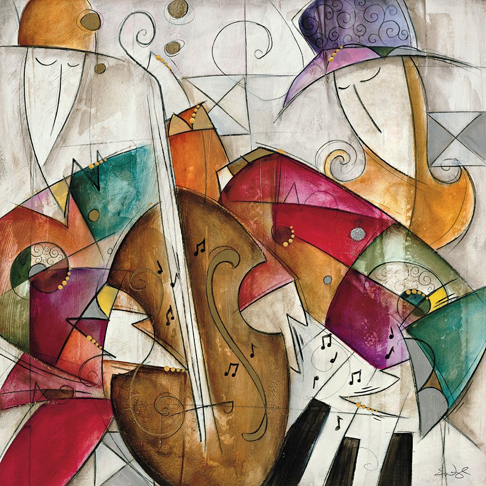 Wall Art Painting id:536904, Name: Jam Session II, Artist: Waugh, Eric