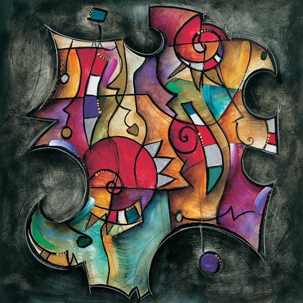 Art Print: Noir Duet II