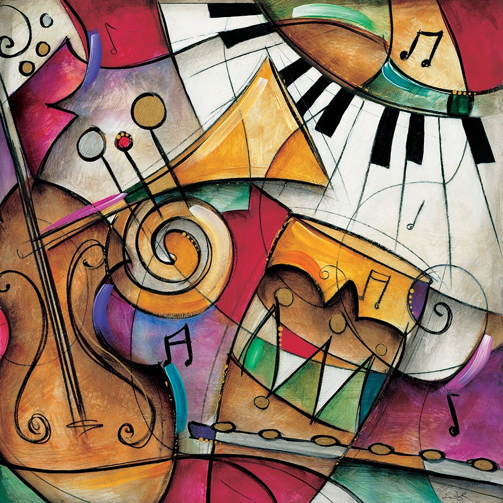 Art Print: Jazz it Up I