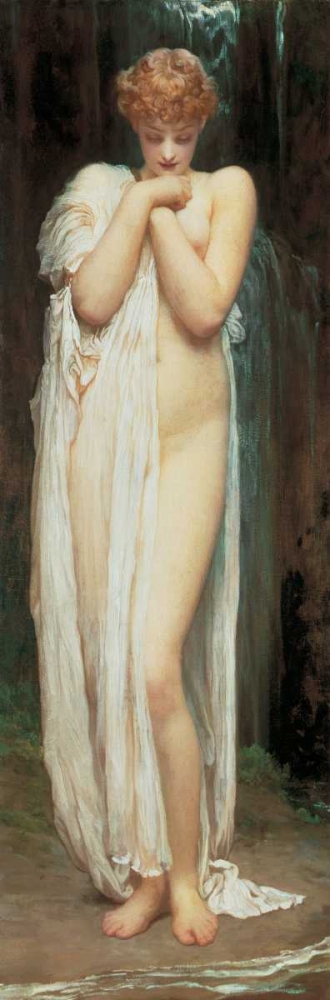 Wall Art Painting id:316066, Name: The Nymph of the River, Artist: Leighton, Frederic
