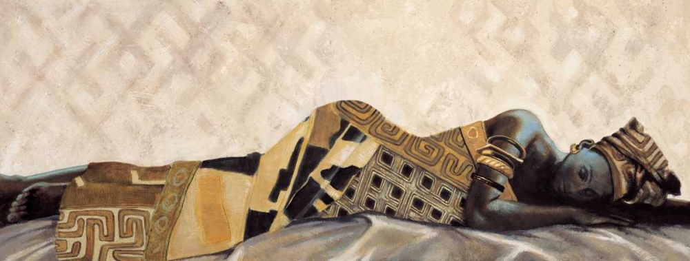 Art Print: Femme Africaine VI