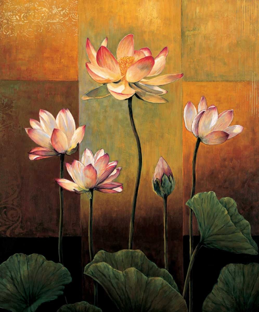 Wall art: Lotus, by Deveraux, Jill