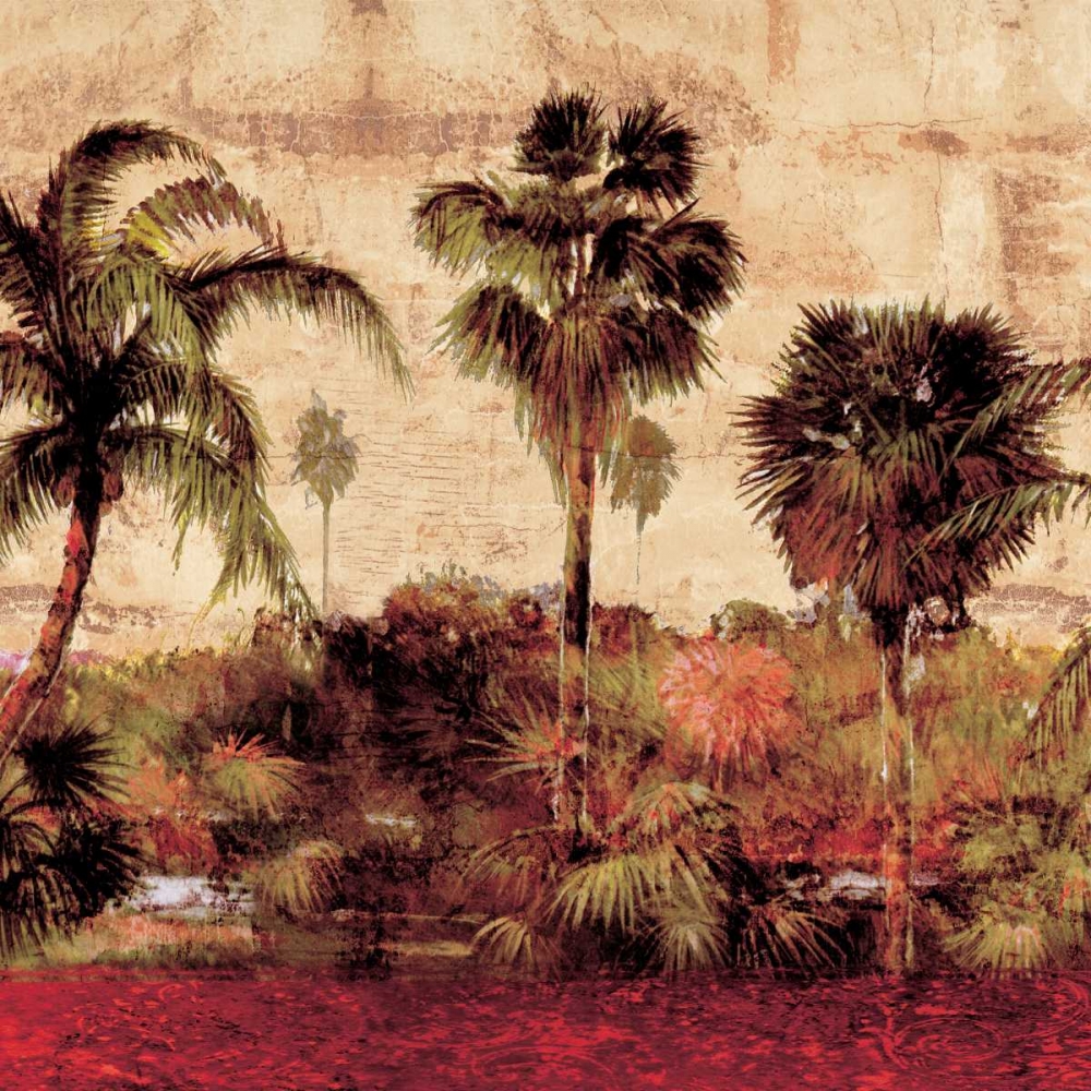 Wall art: Palmas II, by Seba, John